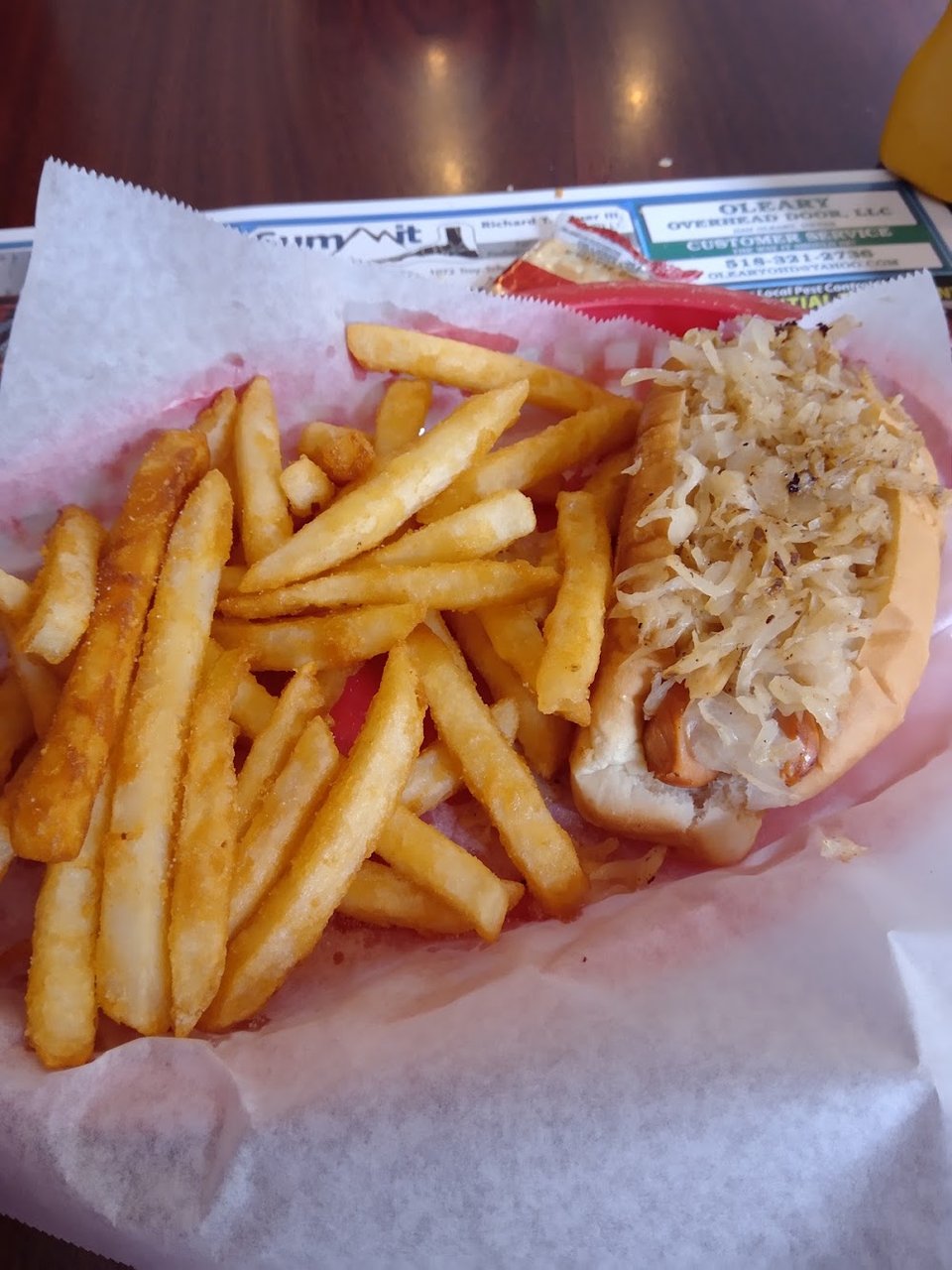 Hot Dog and Fries